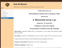Tablet Screenshot of go.ulitablansko.cz